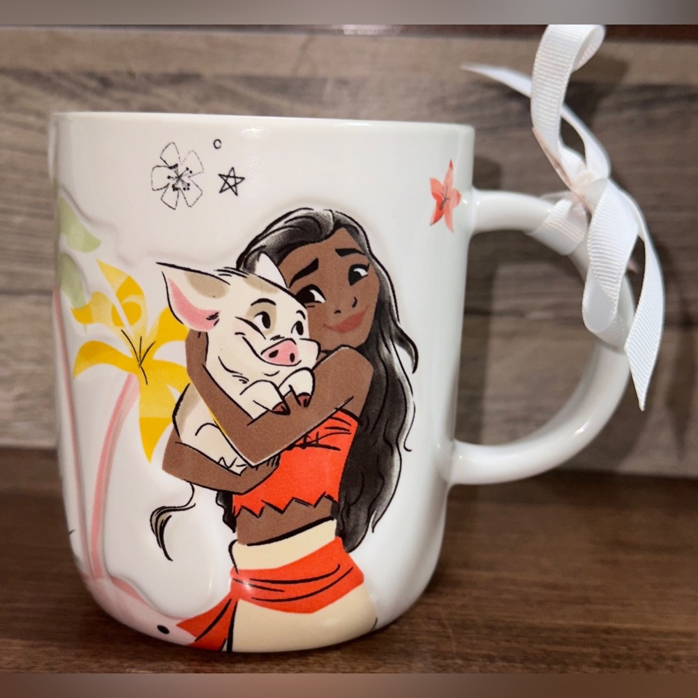 Super Cute 🥰 Disney Moana and Pua coffee cup. by Rae Dunn - NEW